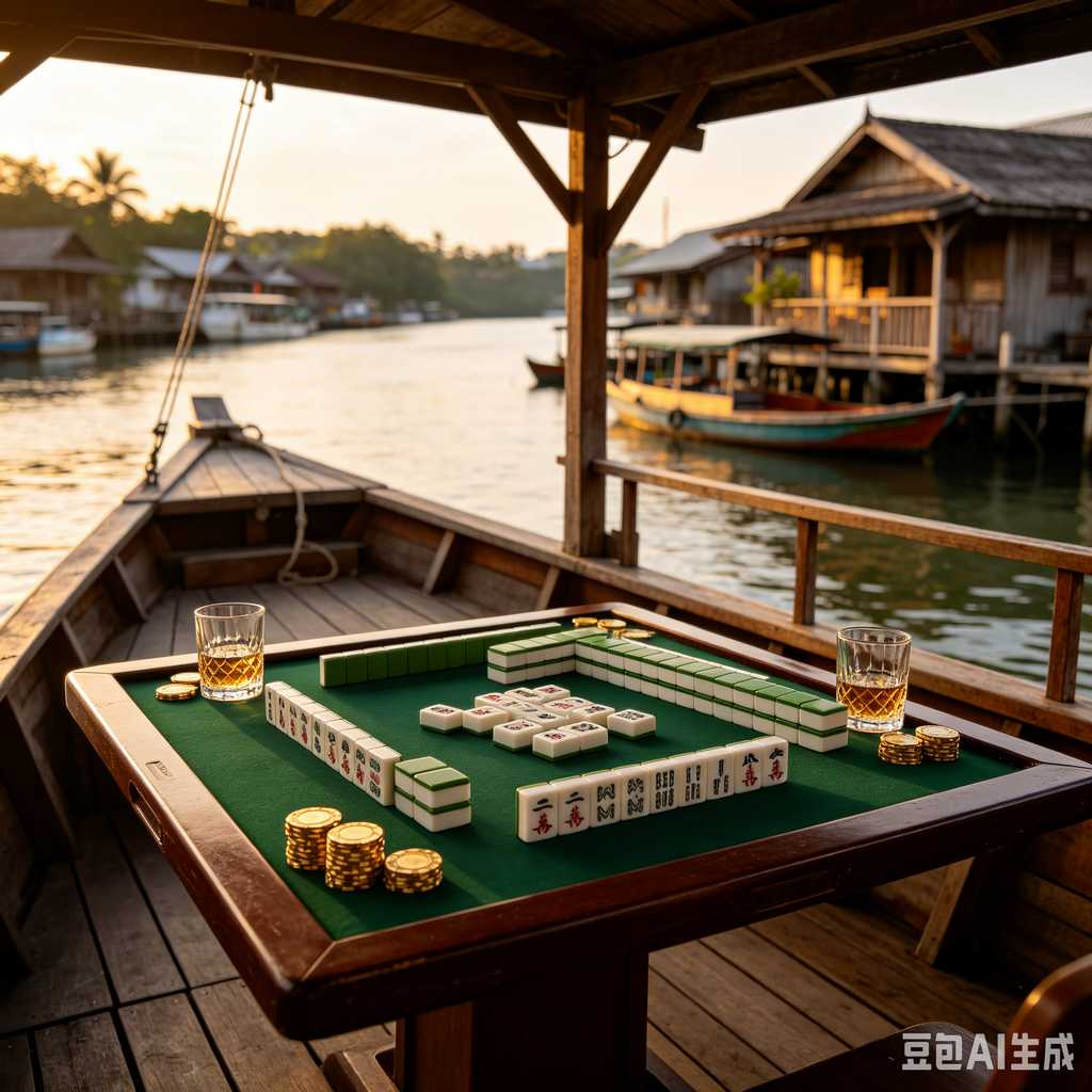gift box packed mahjong set