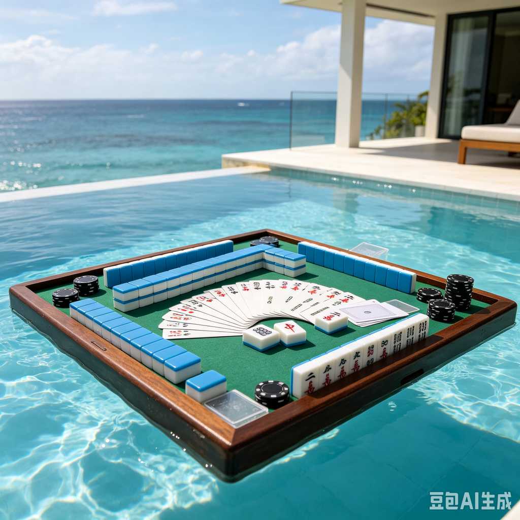 minimal text mahjong set