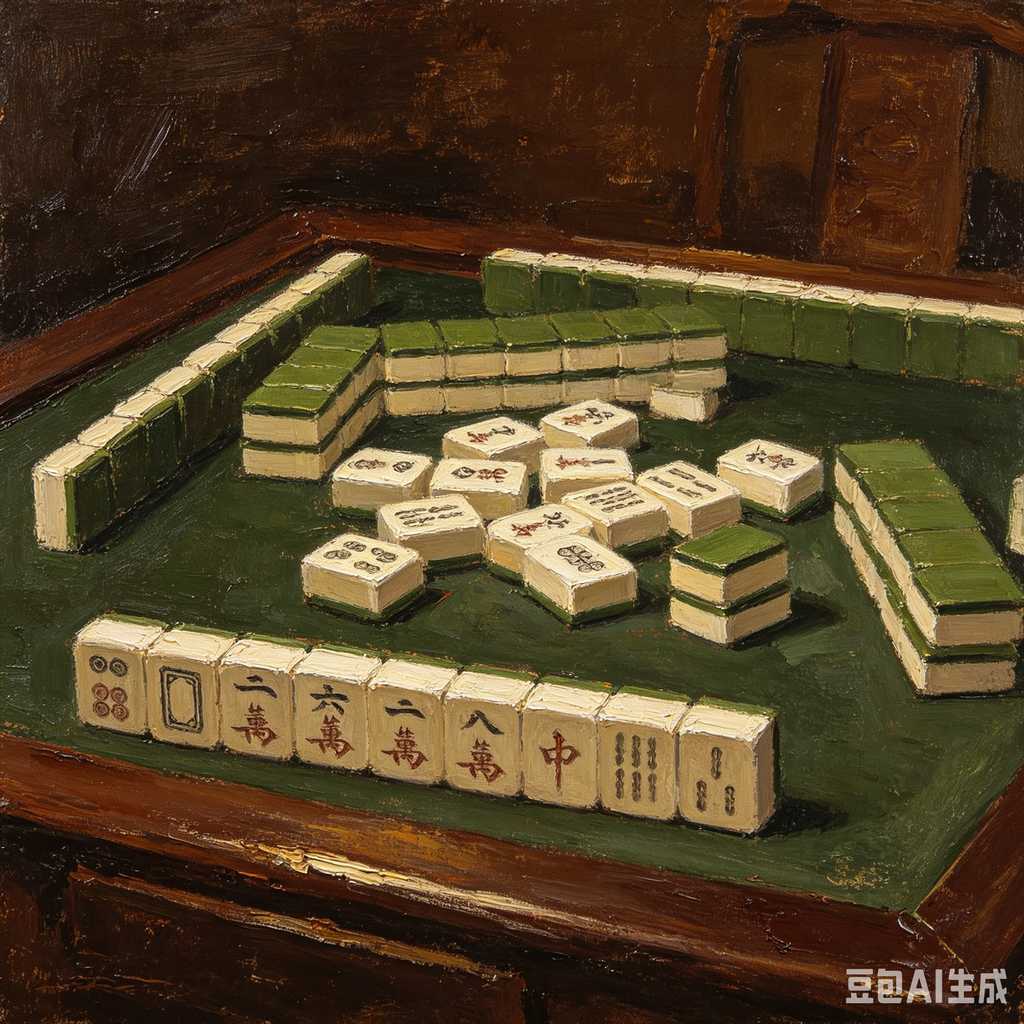 stylish mahjong set gift