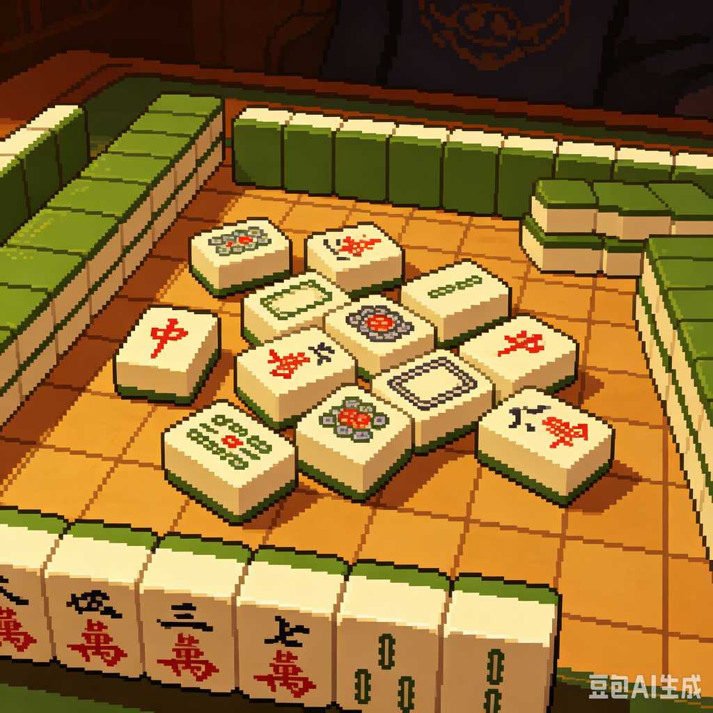 pocket mini mahjong set