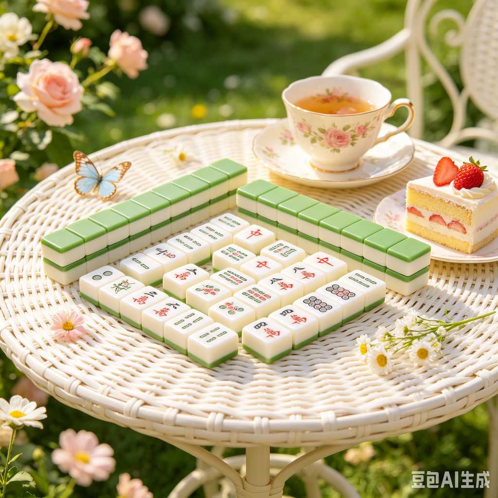 modern mahjong set