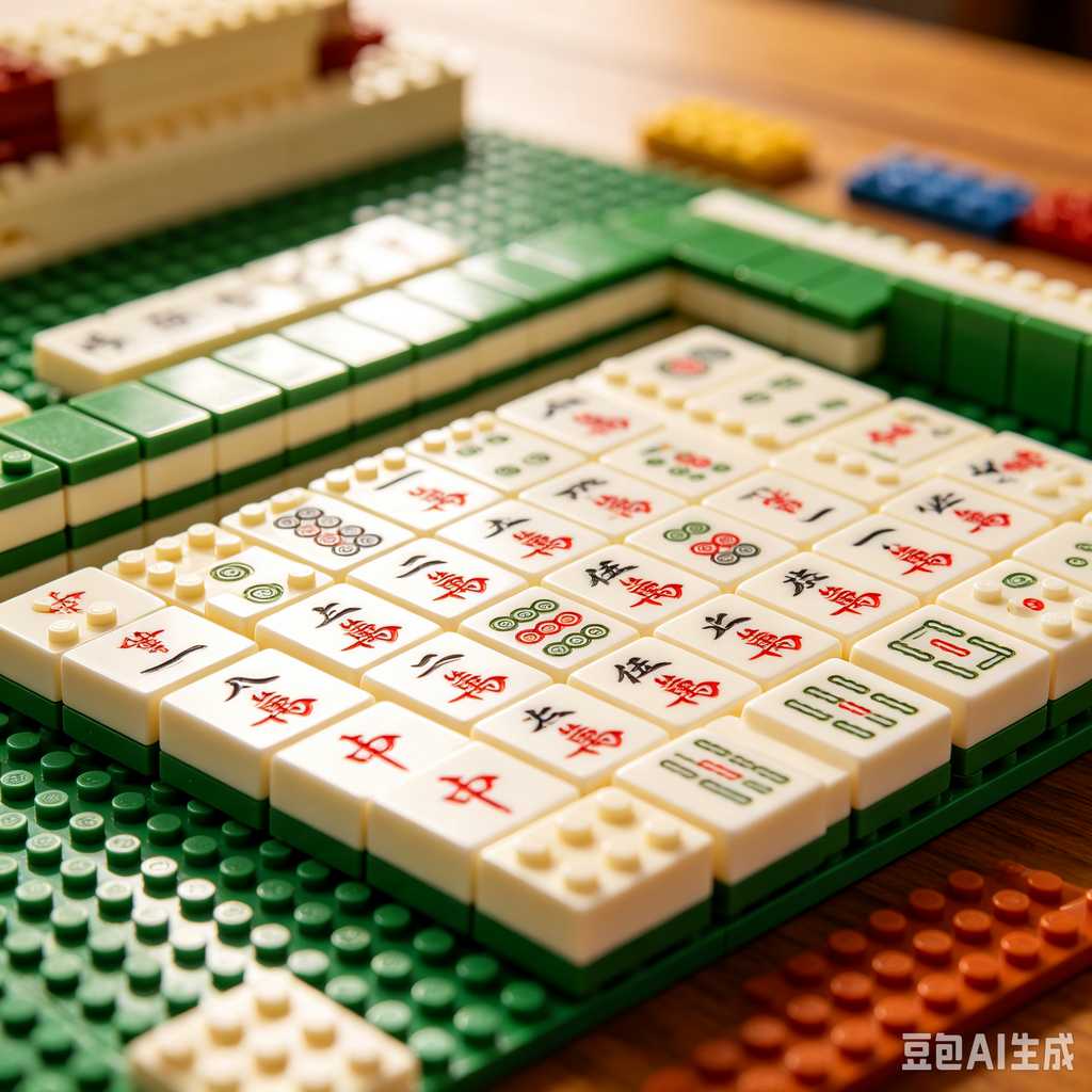 tiny mahjong set for backpack