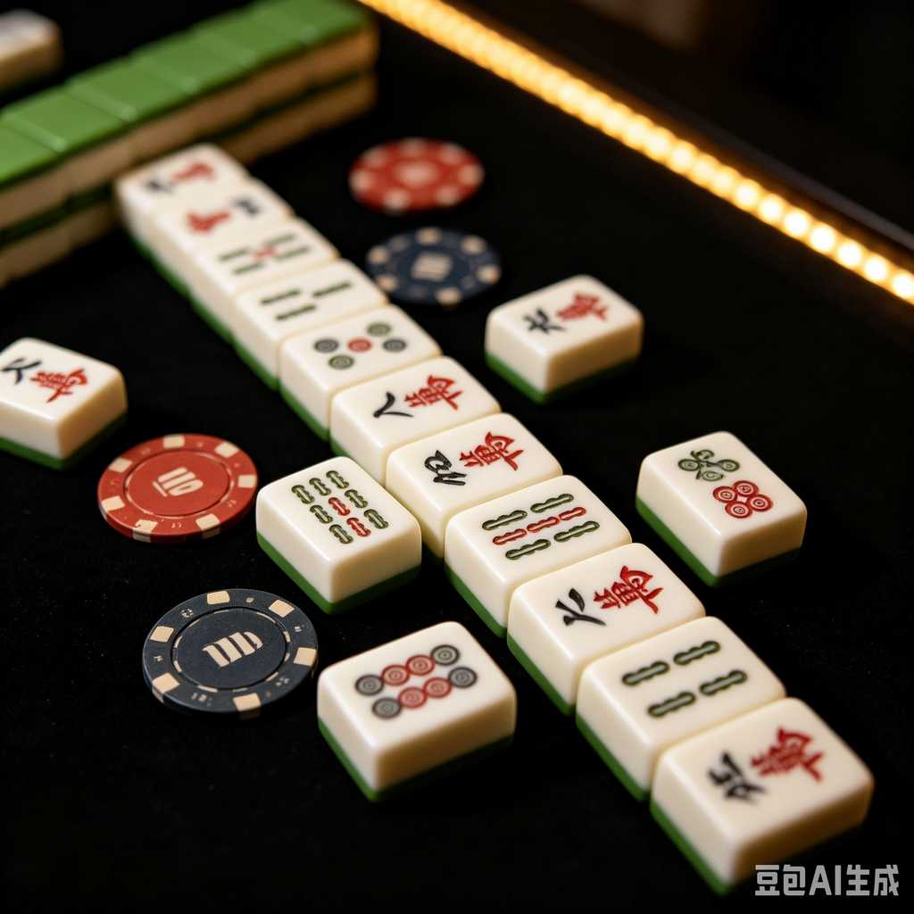 space saving mahjong game set
