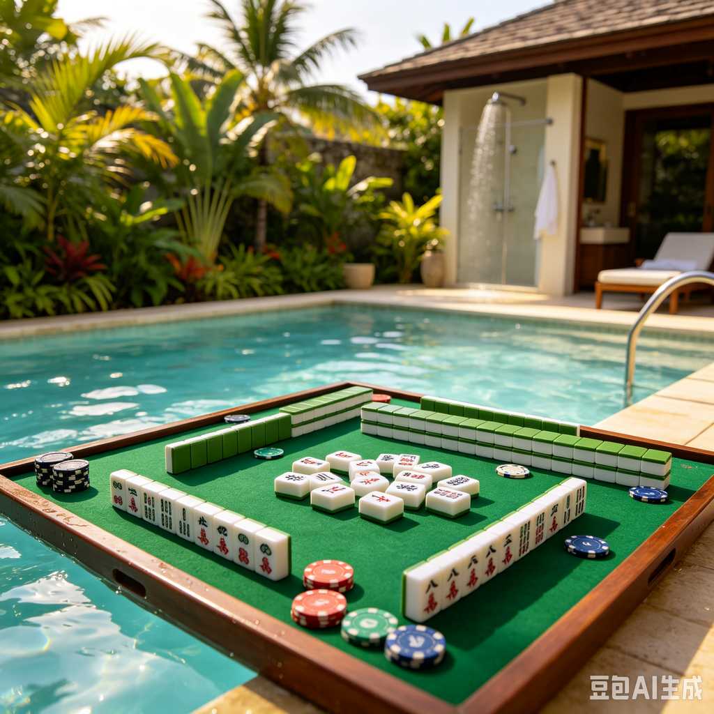 super portable mahjong game set